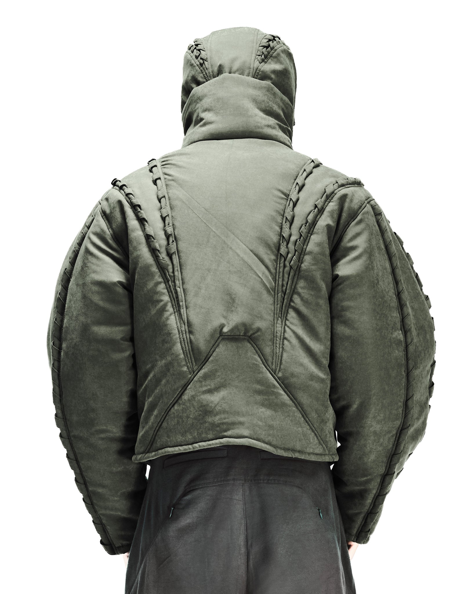 BOOMARM PUFFER JACKET (Olive) | PRE-ORDER