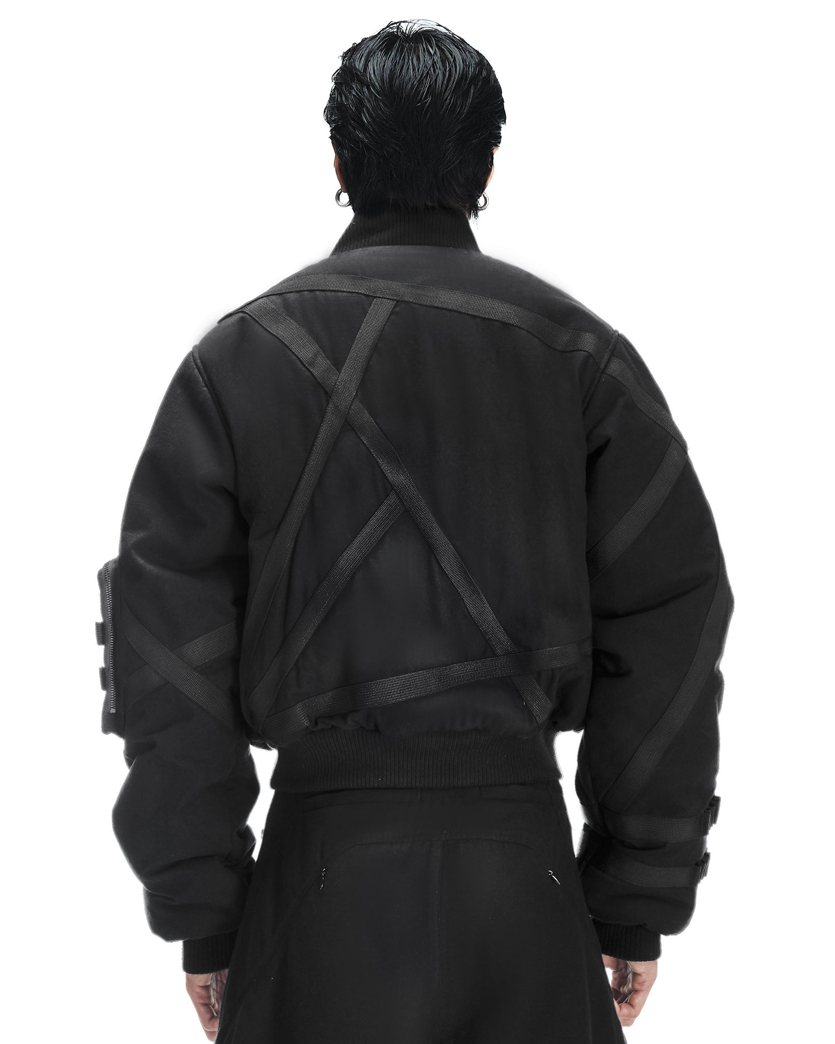 LOCK BOMBER JACKET (Black)