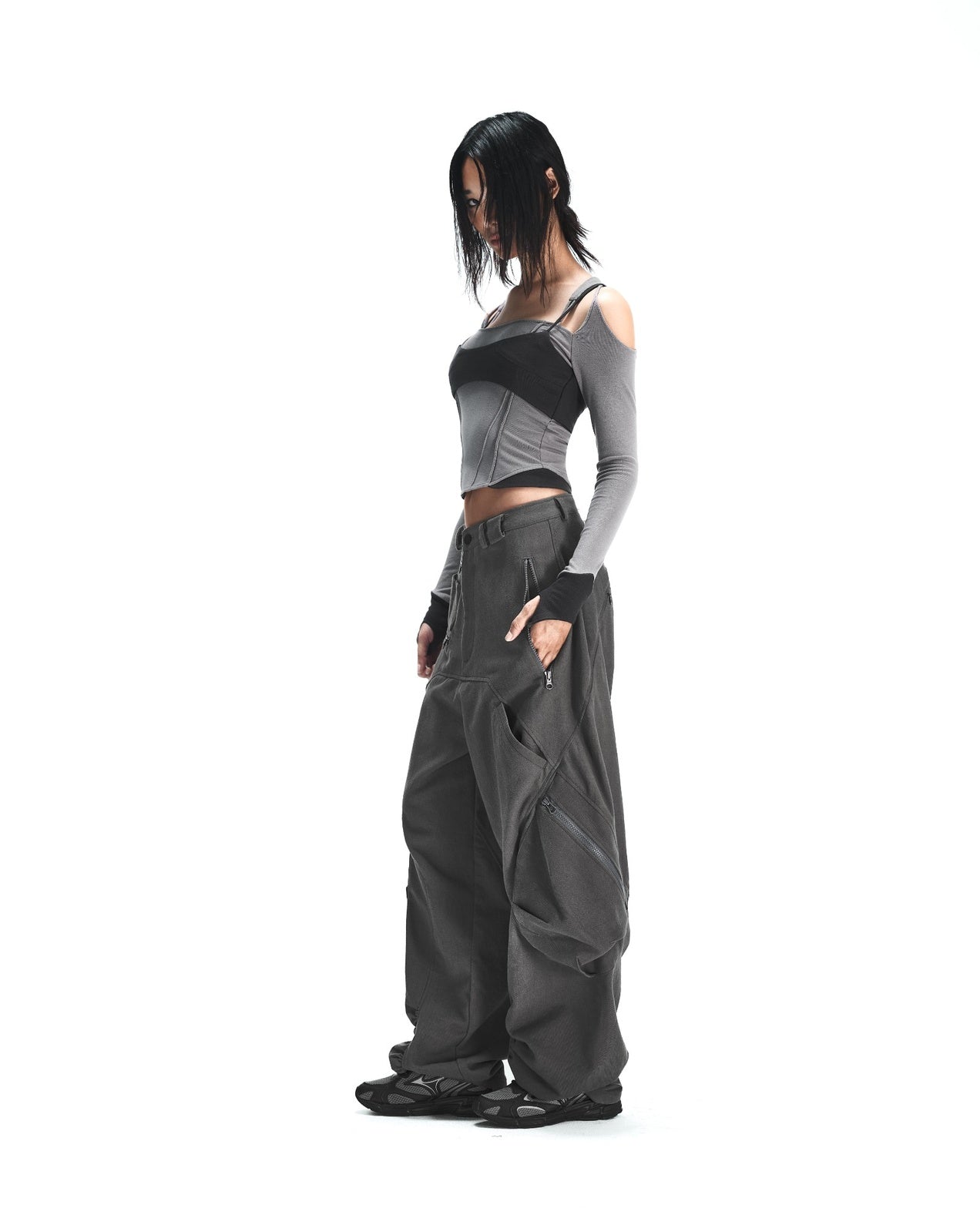 X-FIELD WORK PANTS (Moss-gray)