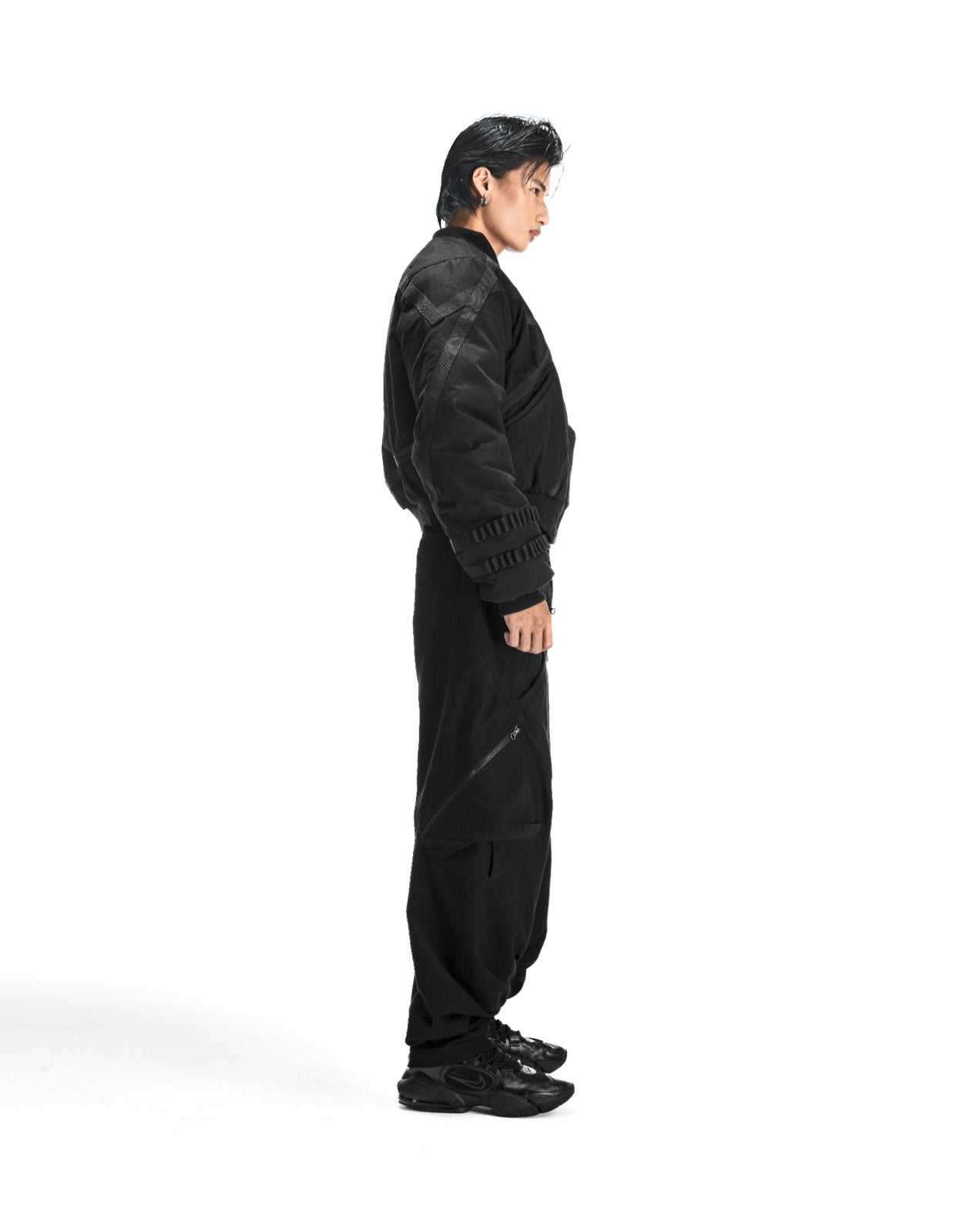LOCK BOMBER JACKET (Black)