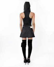 SYN HOODED TANKTOP - DARK