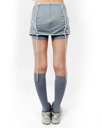 XAVA SKIRT SHORT - SKY
