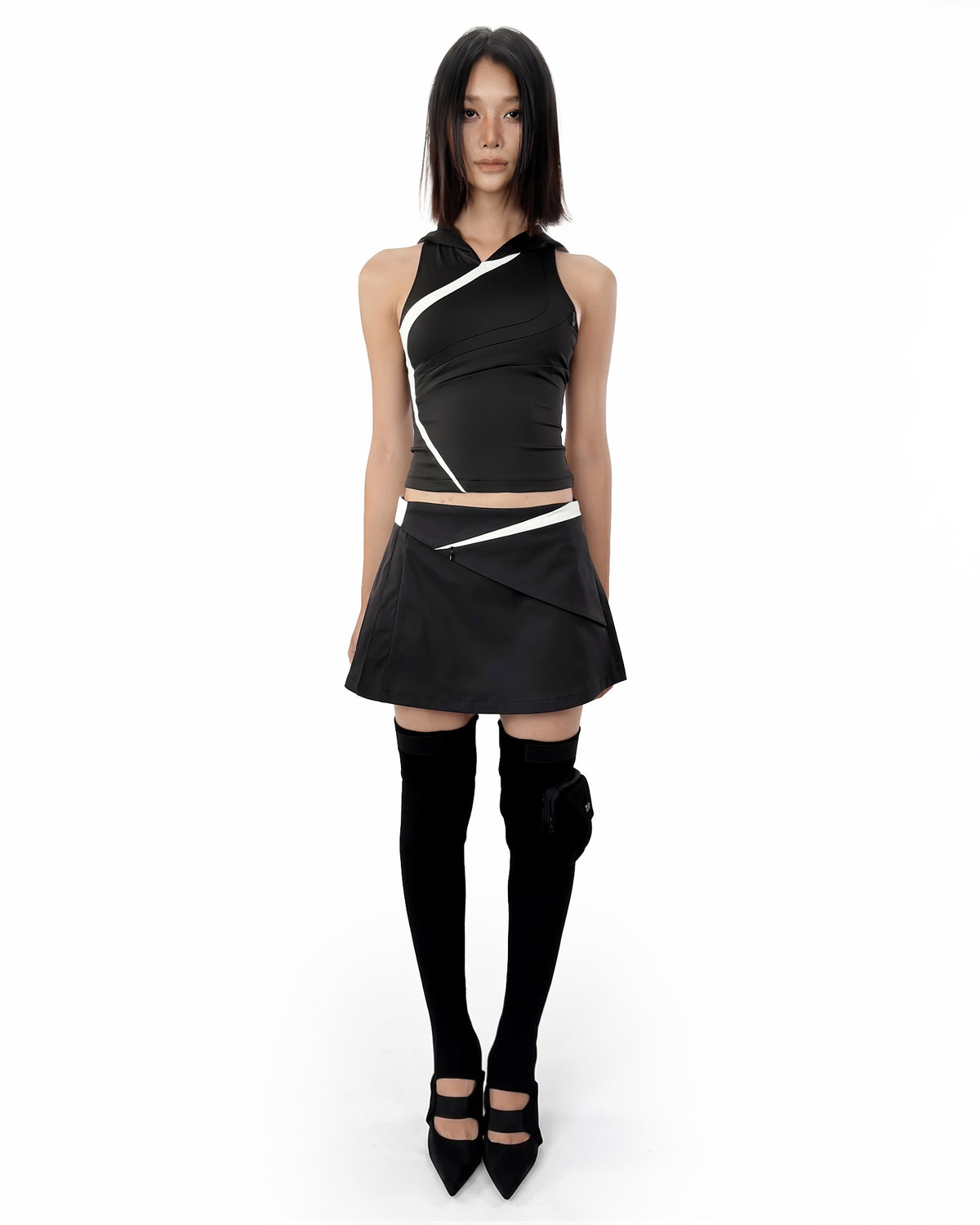 SYN MINI SKIRT - DARK