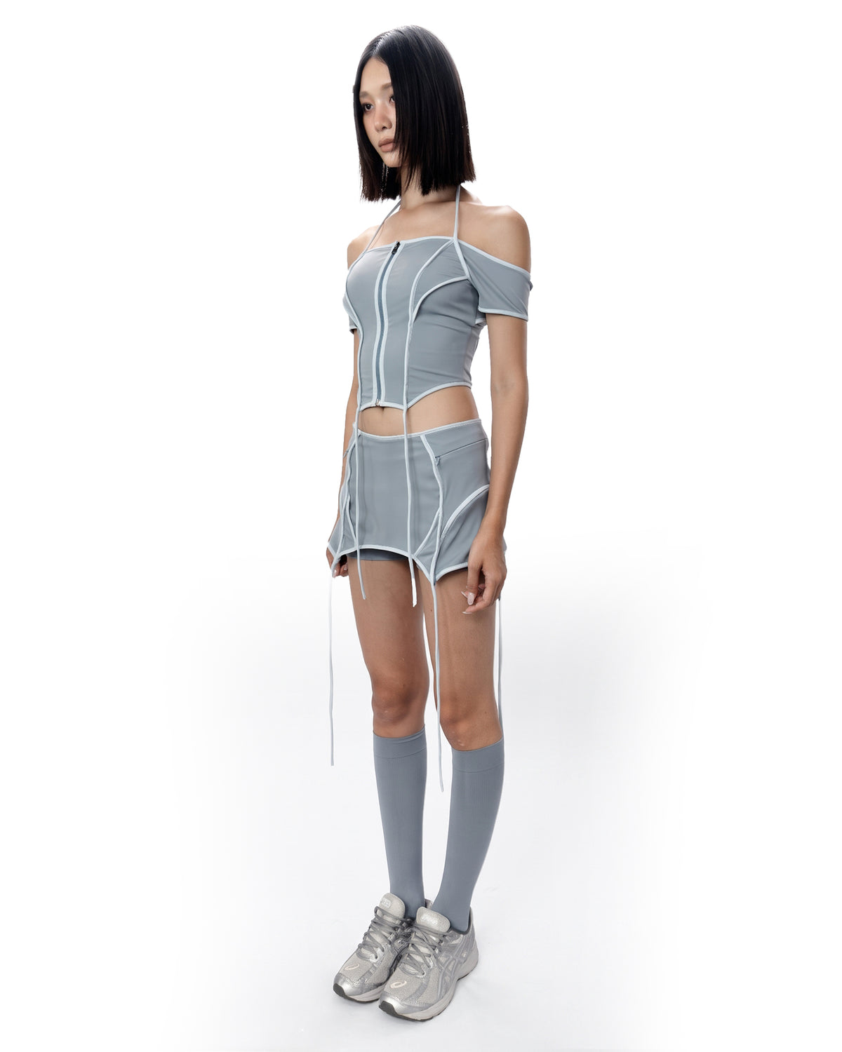 XAVA SKIRT SHORT - SKY
