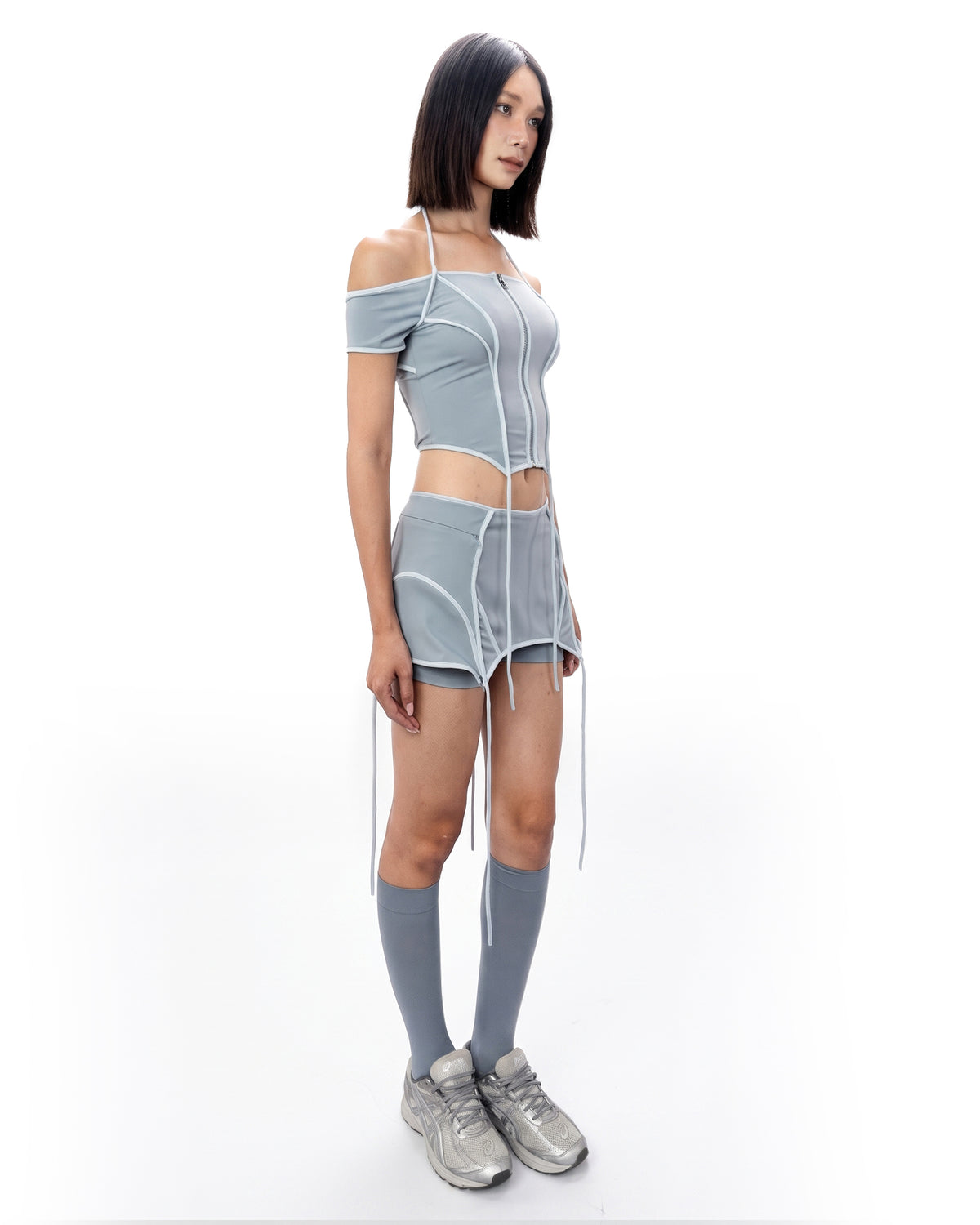XAVA SKIRT SHORT - SKY
