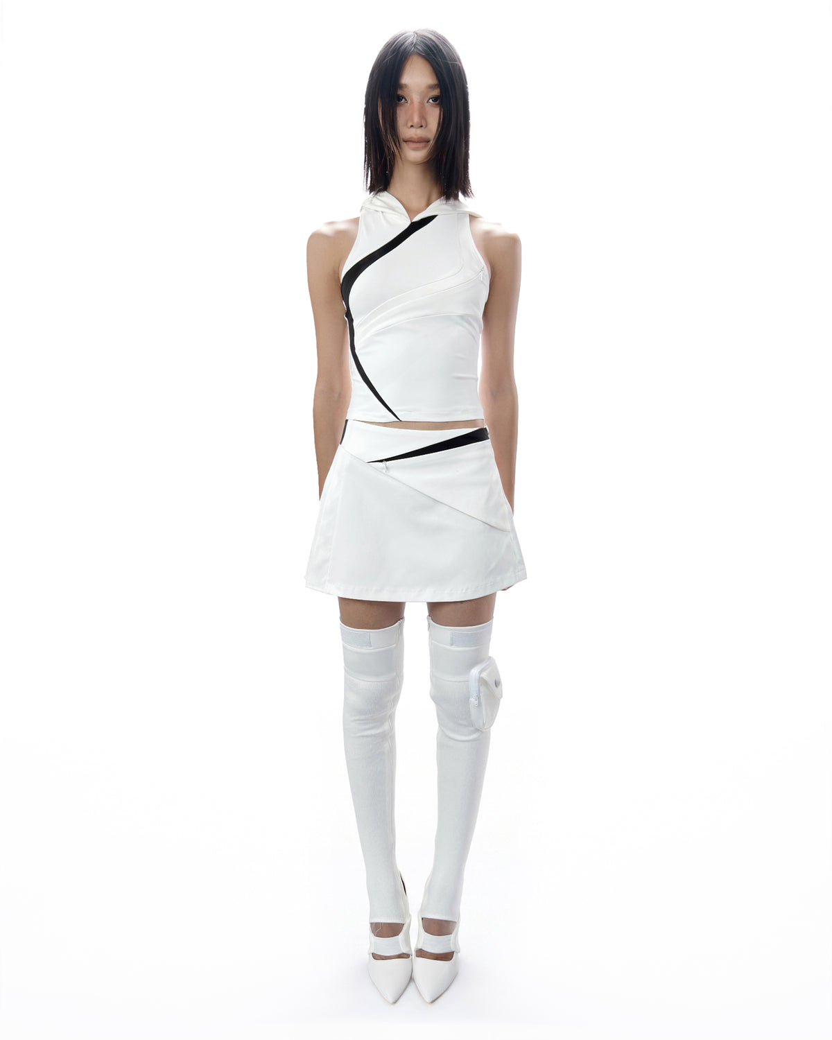 SYN HOODED TANKTOP - LIGHT