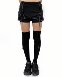 XAVA SKIRT SHORT - NIGHT
