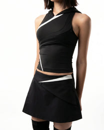 SYN MINI SKIRT - DARK
