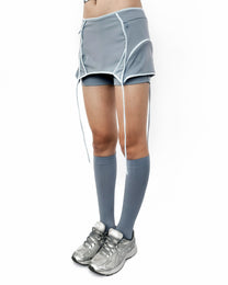 XAVA SKIRT SHORT - SKY