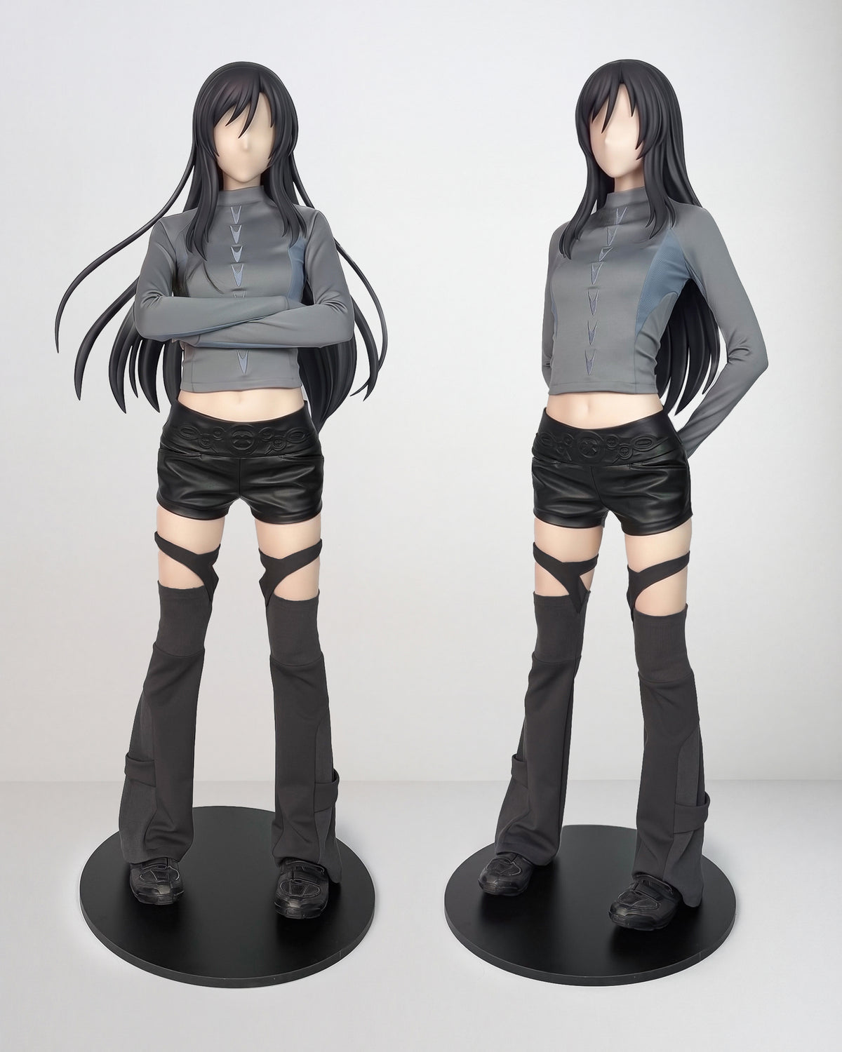 GENE LEG WARMERS - GRAY