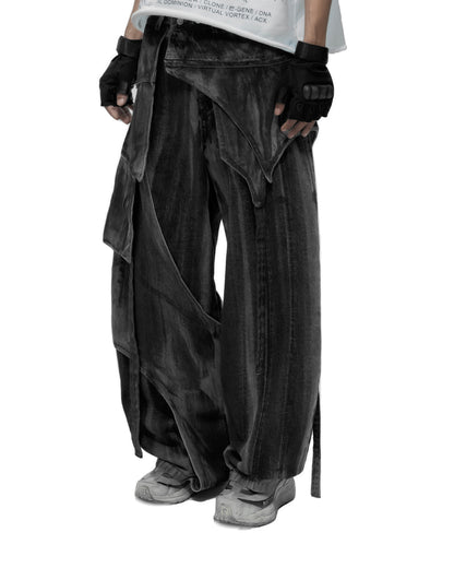 X.CORE LAYERED PANTS (stone)