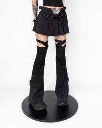 GENE LEG WARMERS - BLACK
