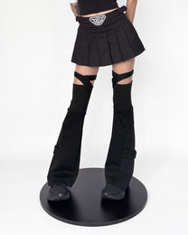 GENE LEG WARMERS - BLACK