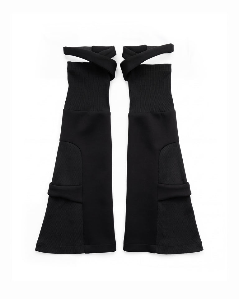 GENE LEG WARMERS - BLACK