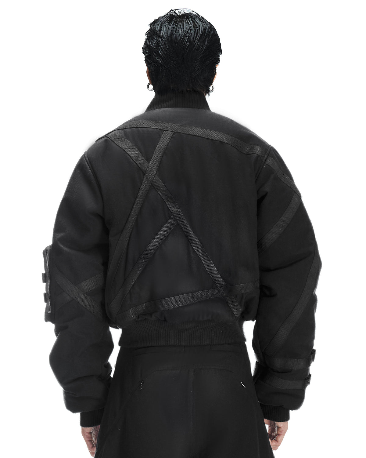 LOCK BOMBER JACKET (Black)