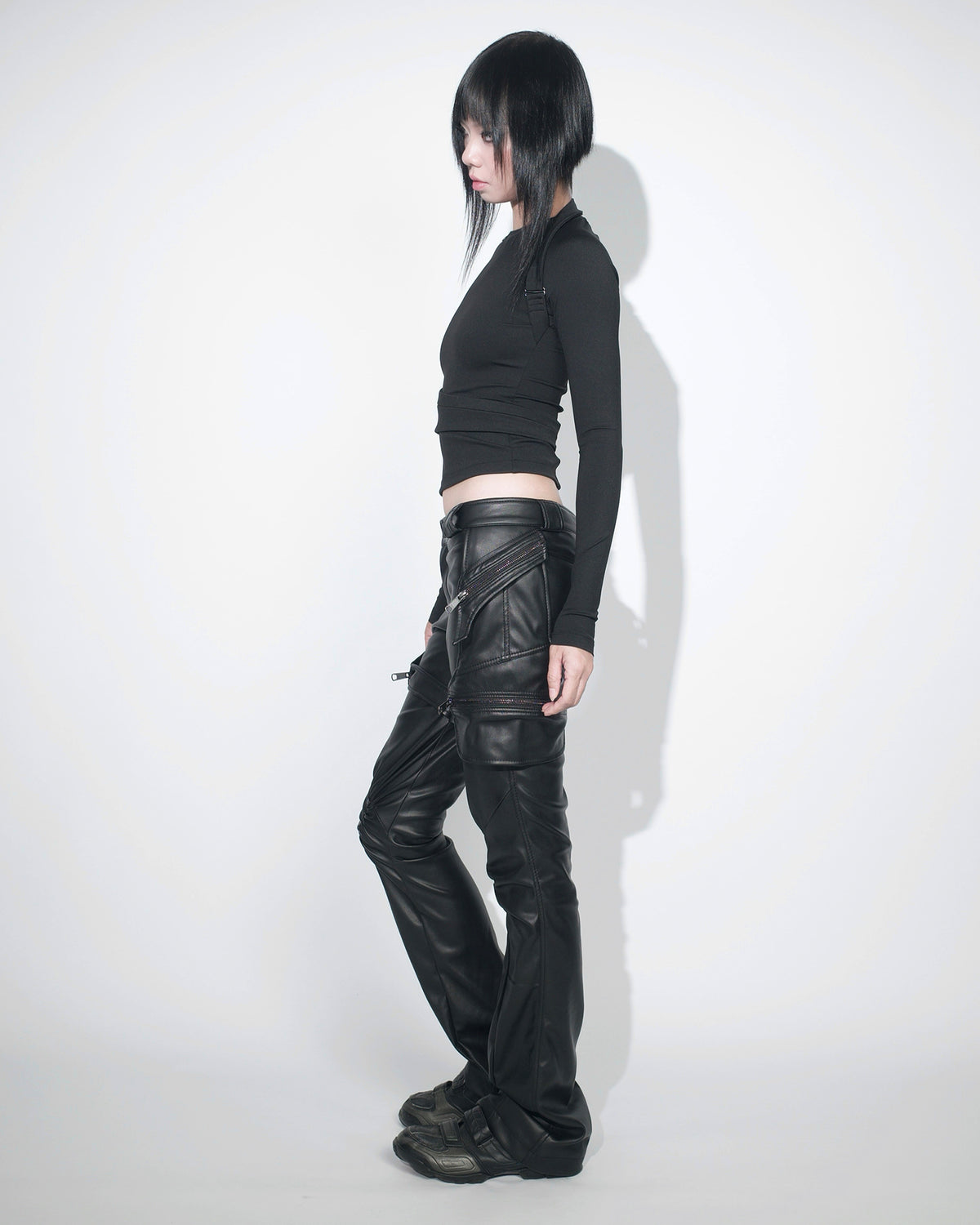 ARC LEATHER BOOTCUT