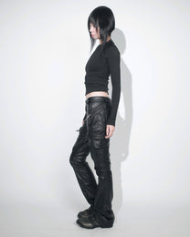 ARC LEATHER BOOTCUT