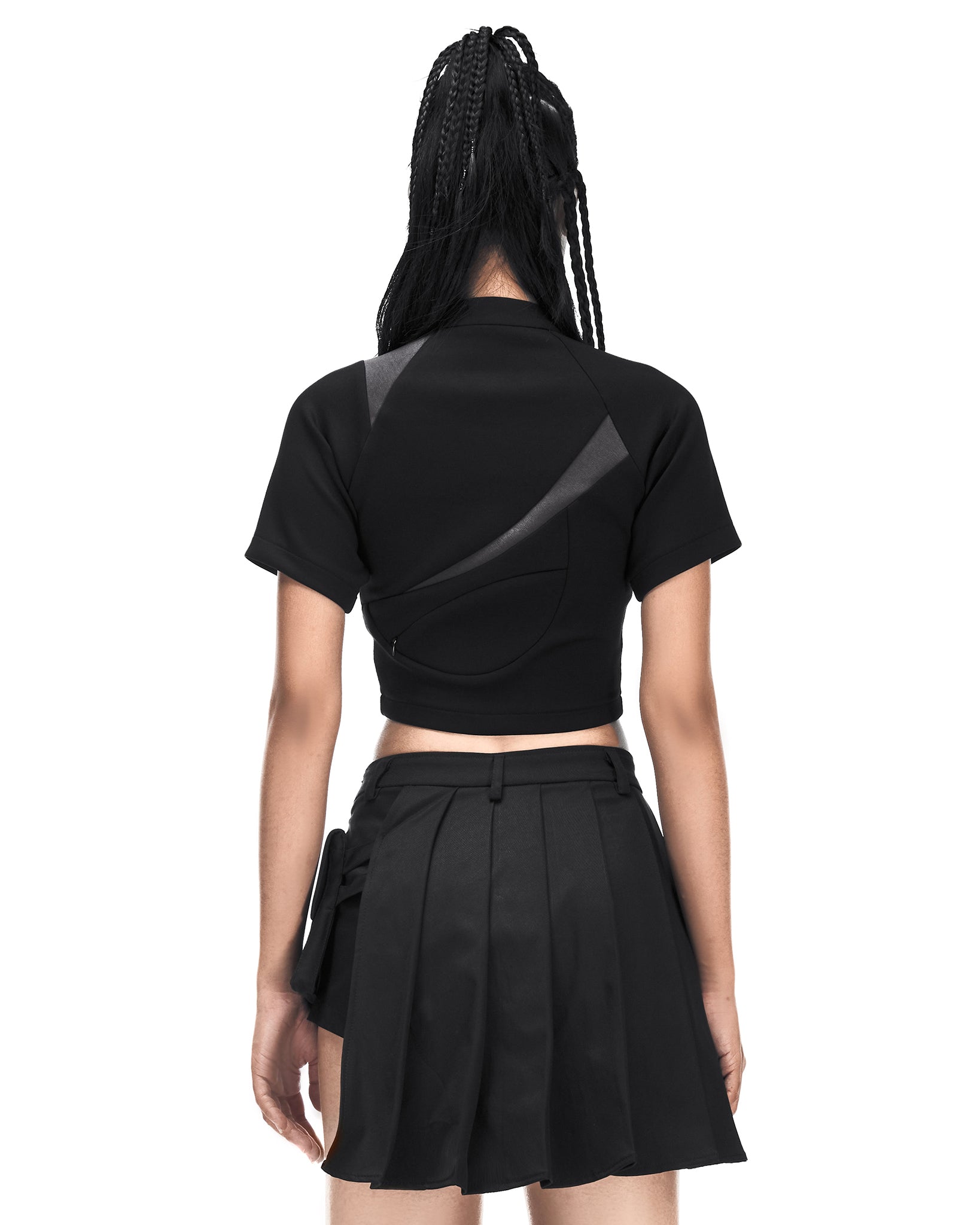M.X CROPPED SHIRT (Dark)
