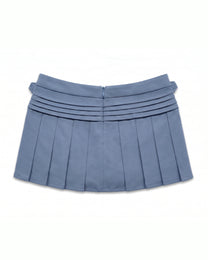 @ MINI SKIRT - BLUE