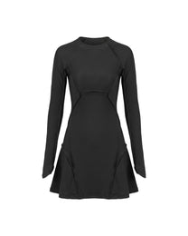 STATIX LINE DRESS - DARK