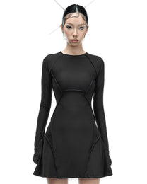 STATIX LINE DRESS - DARK