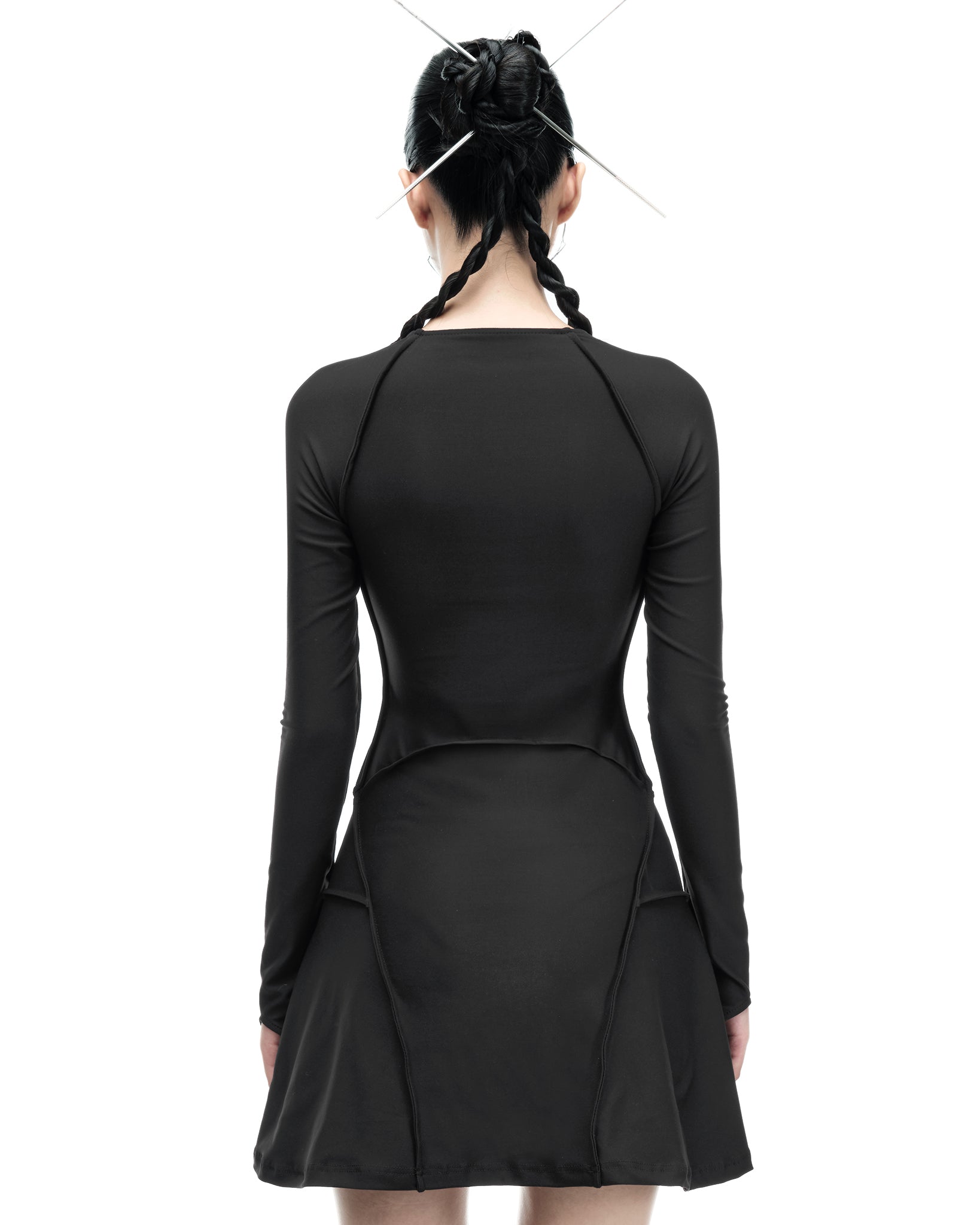 STATIX LINE DRESS - DARK