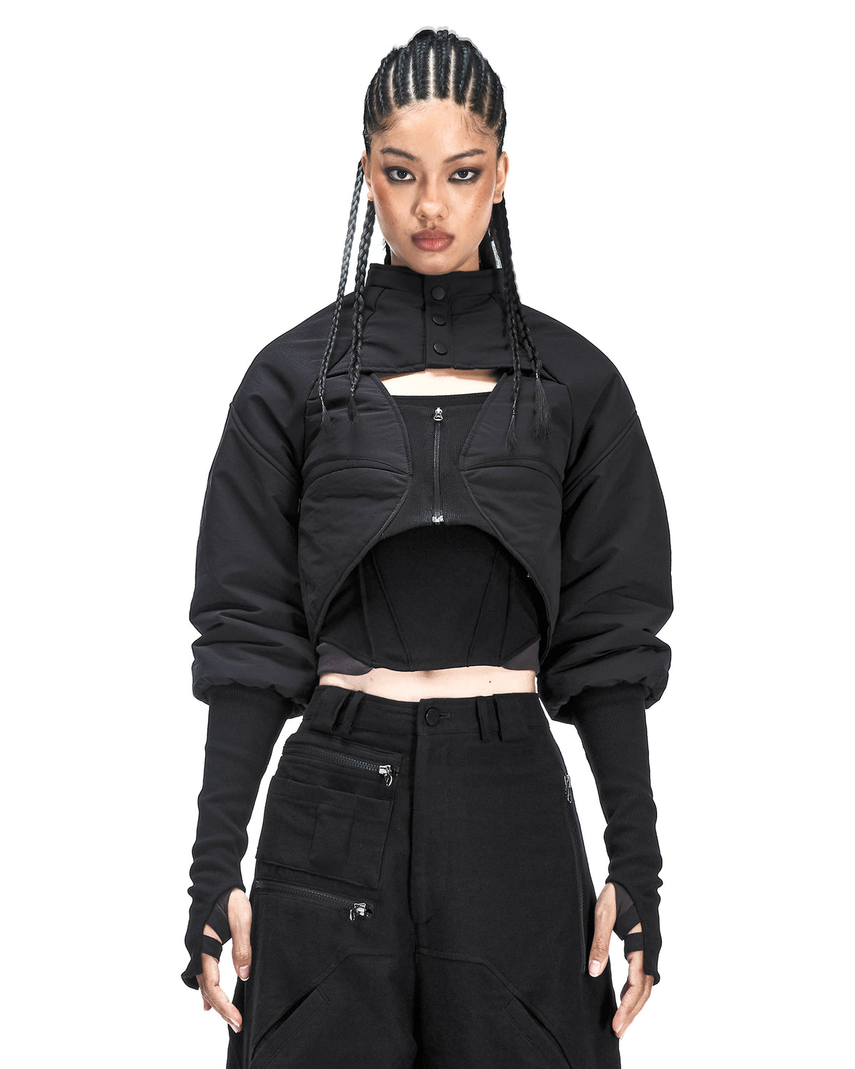 SYNE CROPPED JACKET