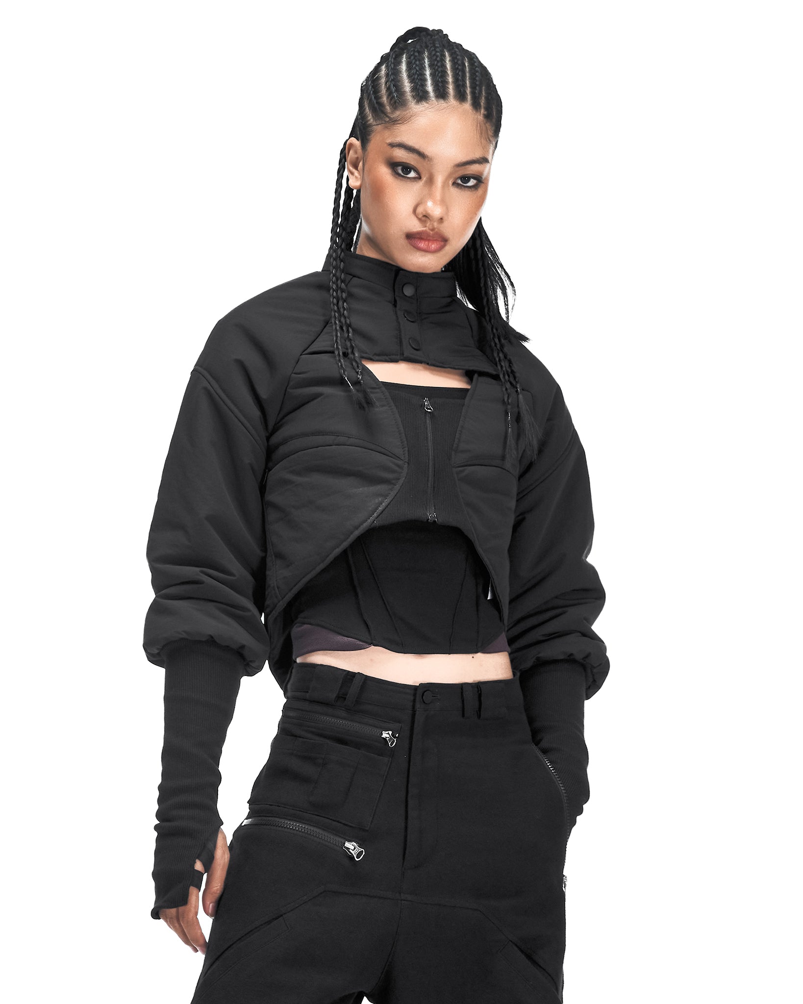 SYNE CROPPED JACKET