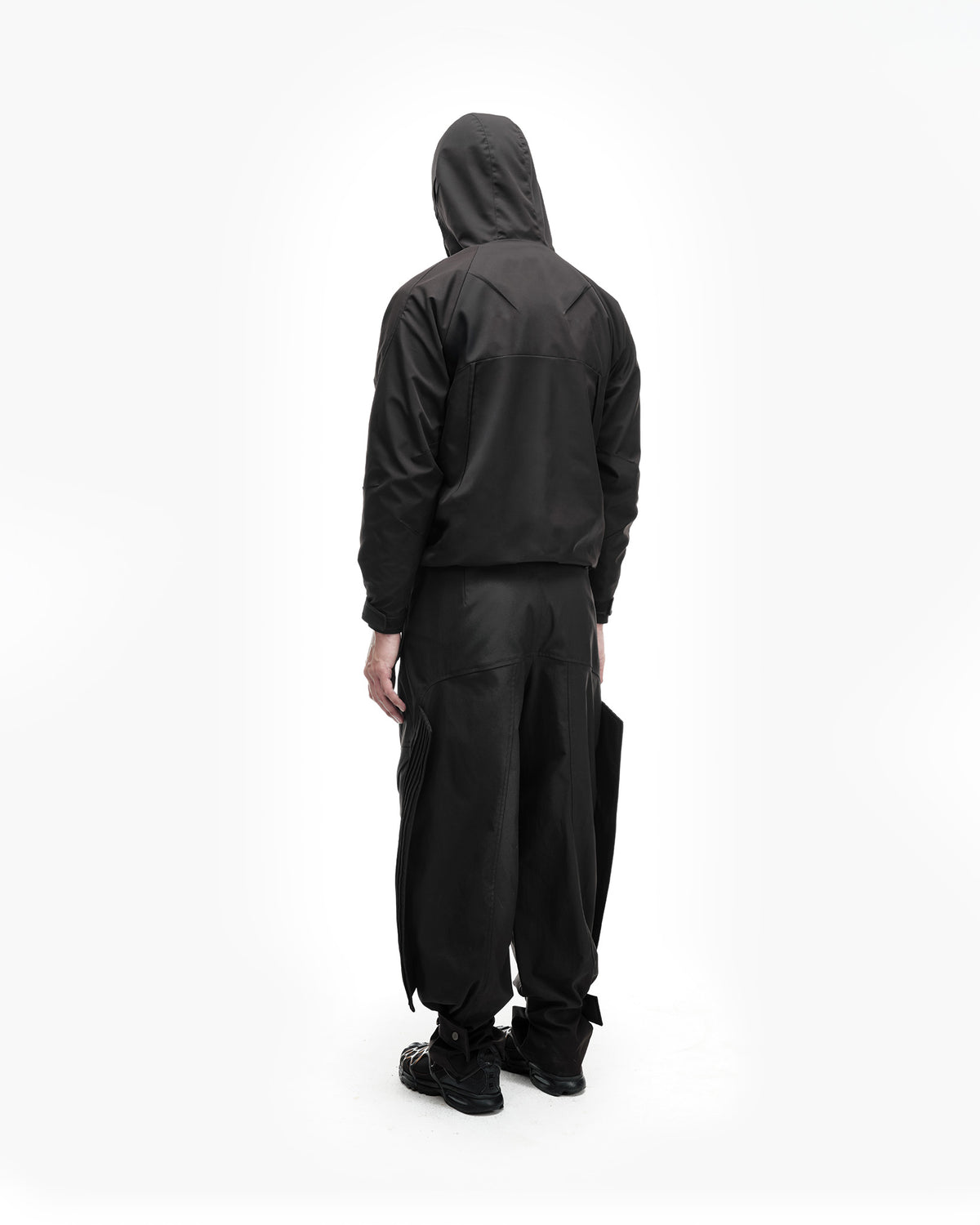 X.SKIN FIGHT PANTS - BLACK