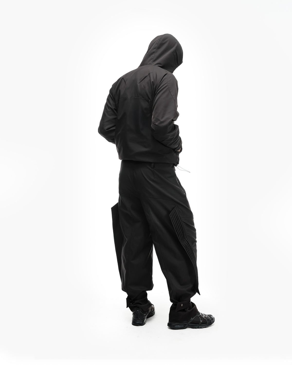 X.SKIN FIGHT PANTS - BLACK