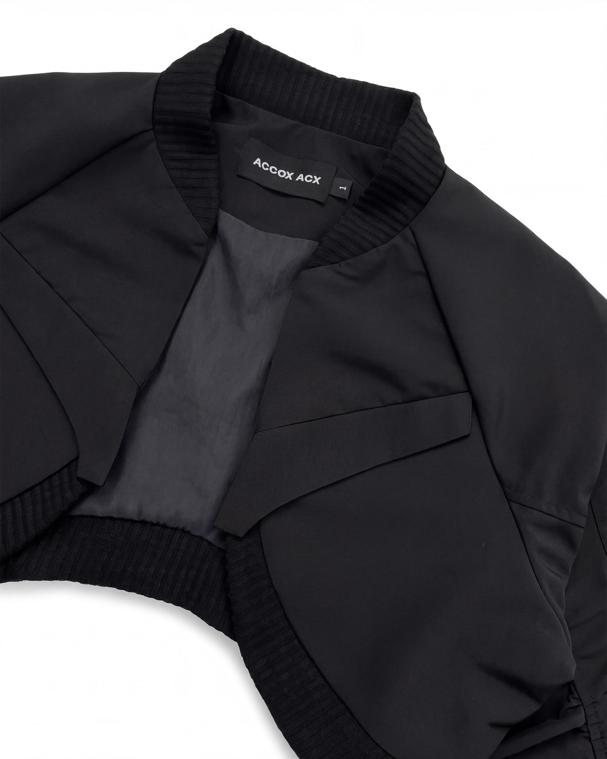 VOID BOLERO BOMBER - BLACK