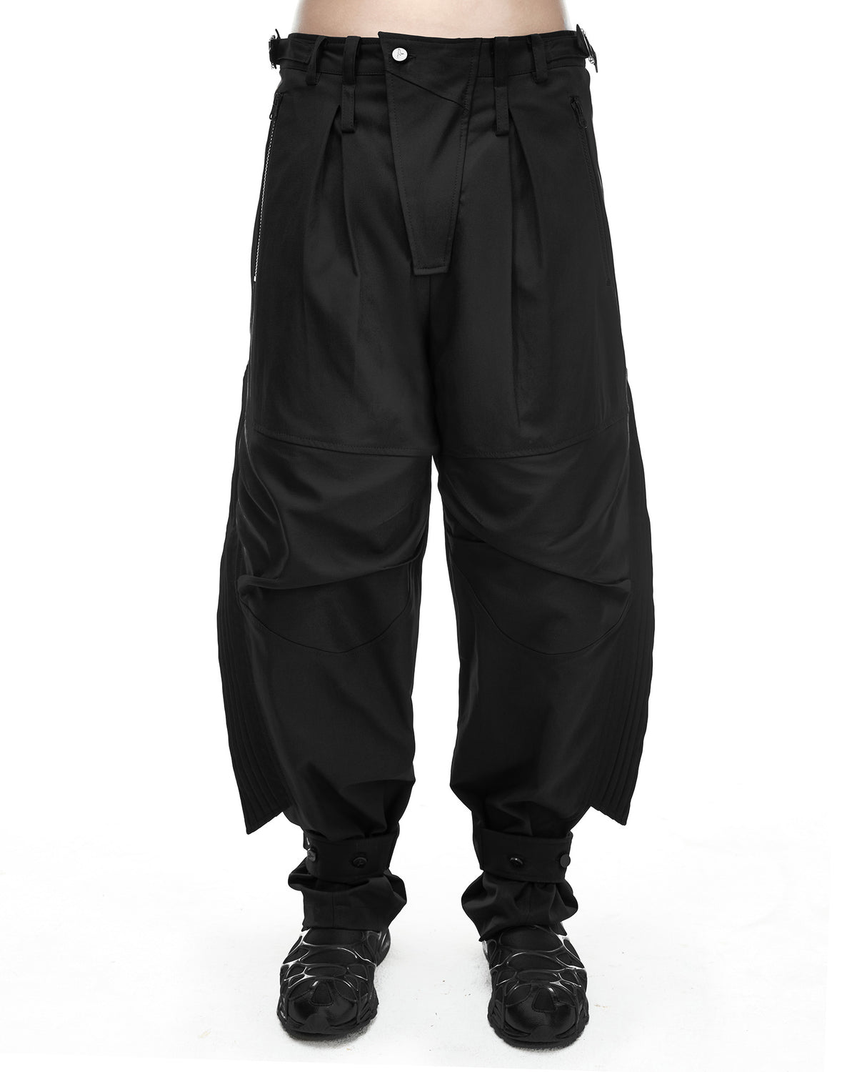 X.SKIN FIGHT PANTS - BLACK