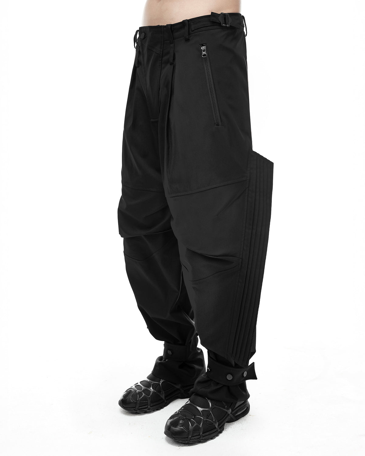 X.SKIN FIGHT PANTS - BLACK