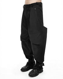 X.SKIN FIGHT PANTS - BLACK