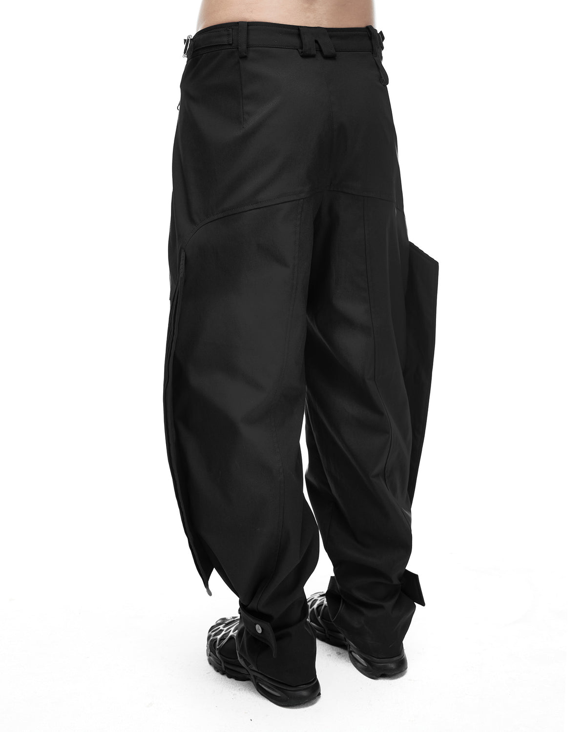X.SKIN FIGHT PANTS - BLACK