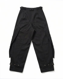 X.SKIN FIGHT PANTS - BLACK