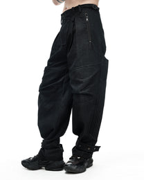 X.SKIN FIGHT PANTS - DENIM