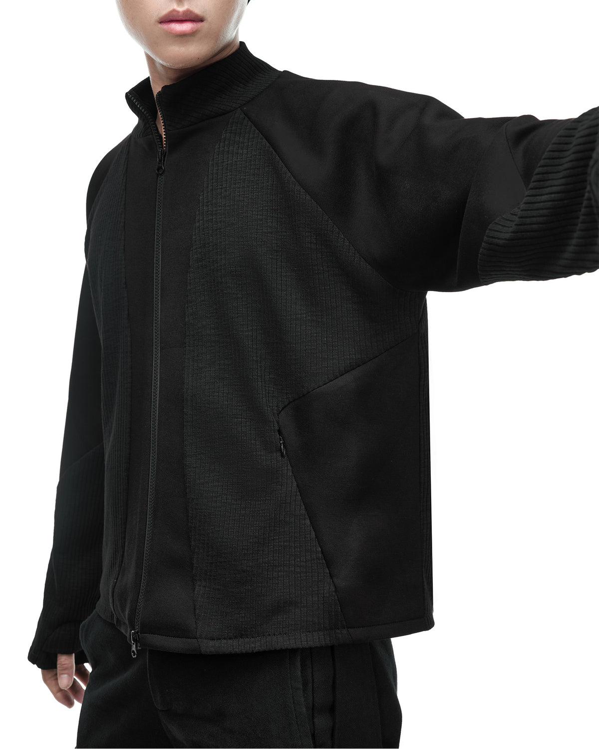 X2 ZIP CARDIGAN