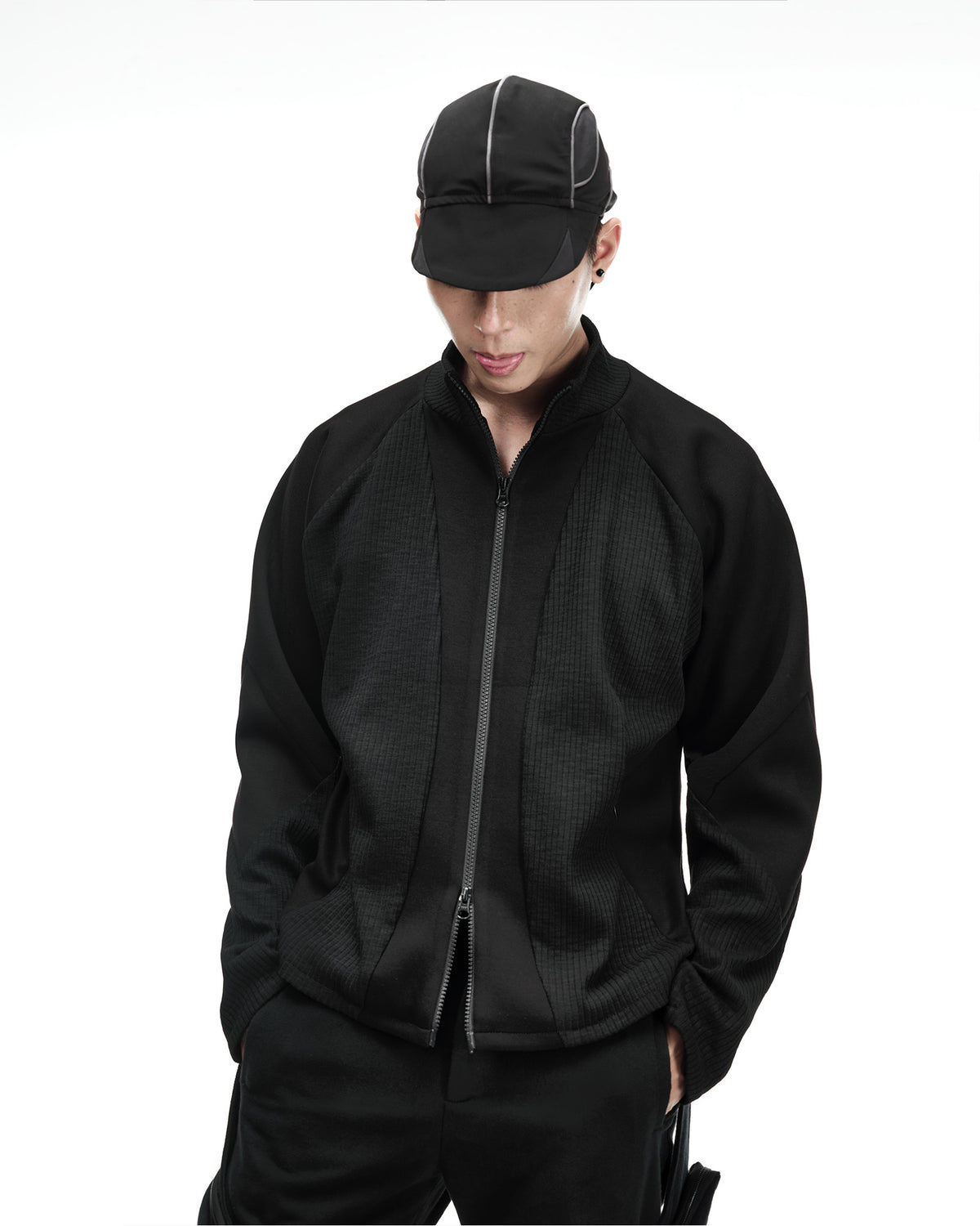 X2 ZIP CARDIGAN