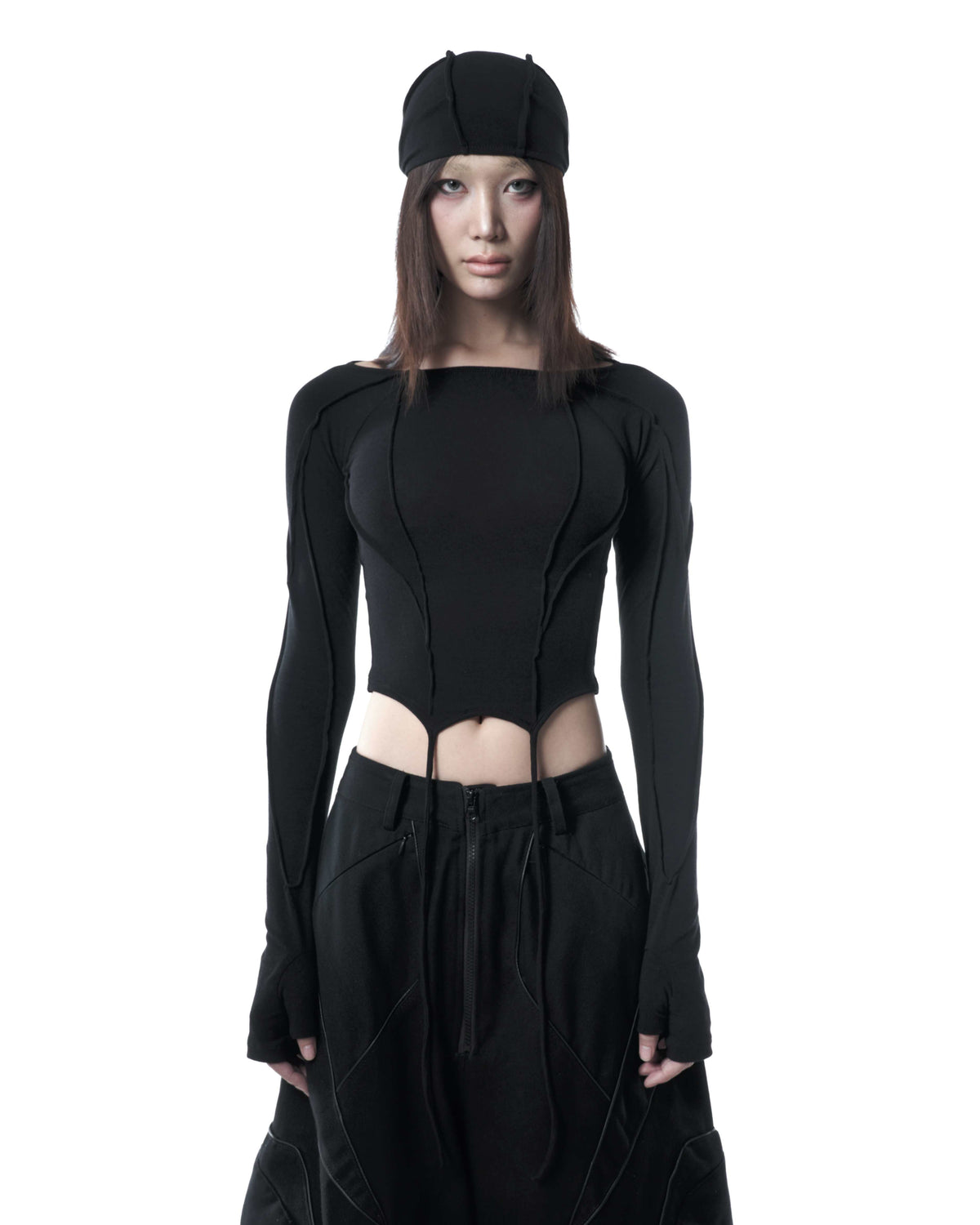 VIVIX TOP &amp; HEADPIECE (dark)