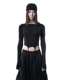 VIVIX TOP &amp; HEADPIECE (dark)