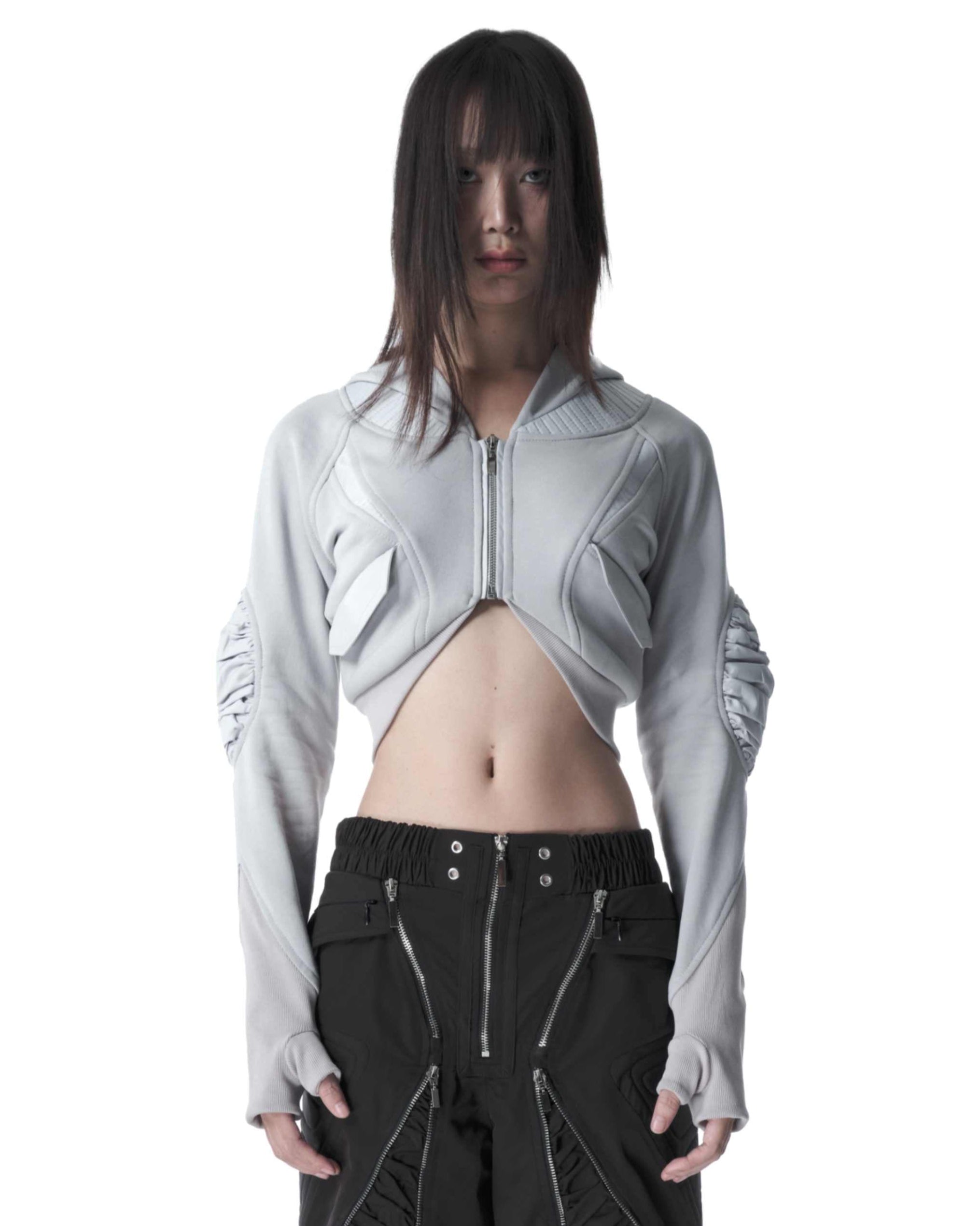 CODE-X CROPPED CARDIGAN – ACCOX ACX