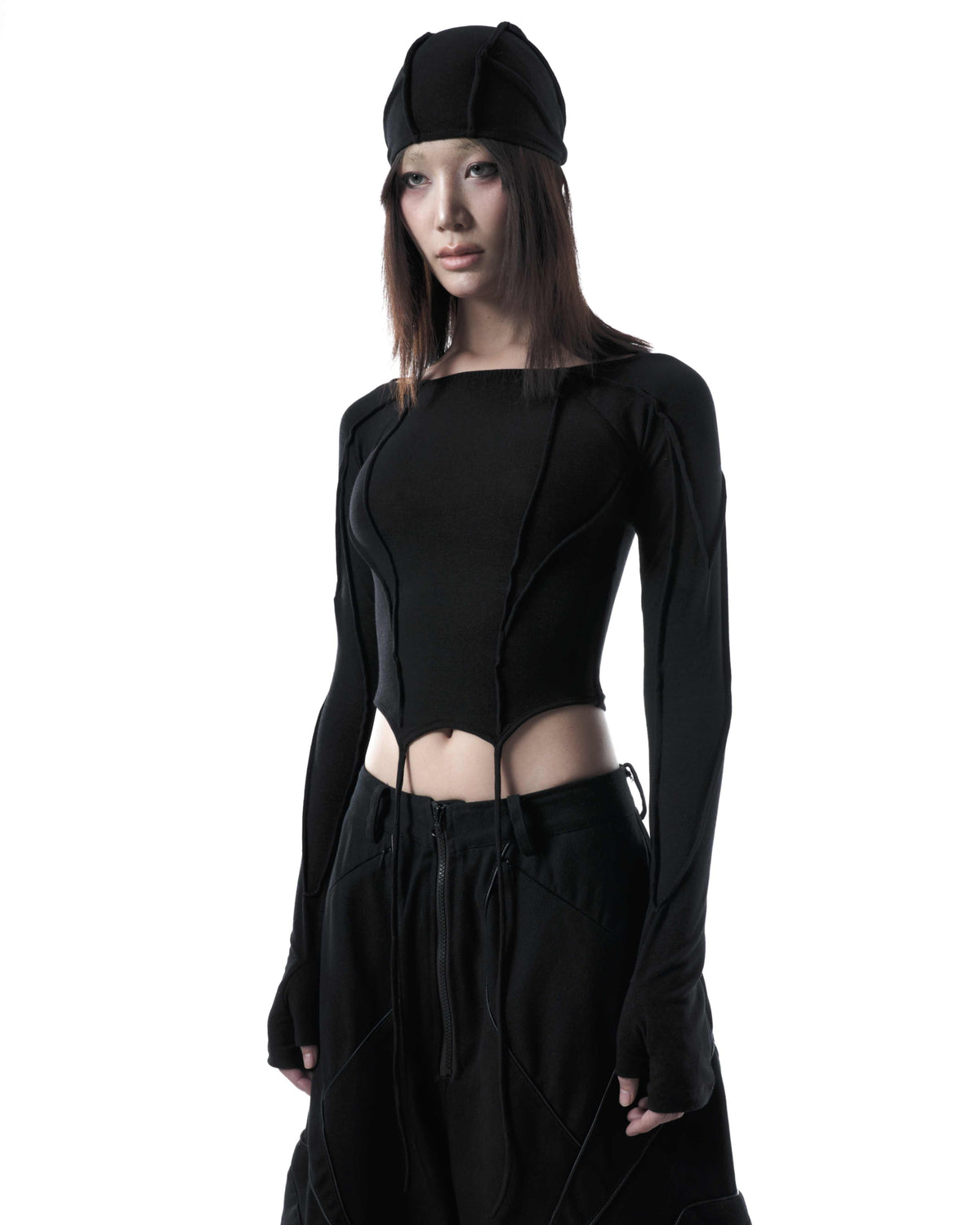 VIVIX TOP &amp; HEADPIECE (dark)