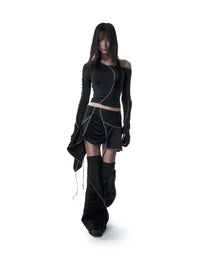 XTRA SKIRT &amp; LEG WARMERS (dark)