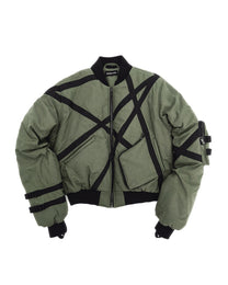 LOCK BOMBER JACKET (Olive)
