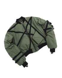 LOCK BOMBER JACKET (Olive)