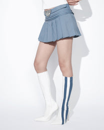 @ MINI SKIRT - BLUE