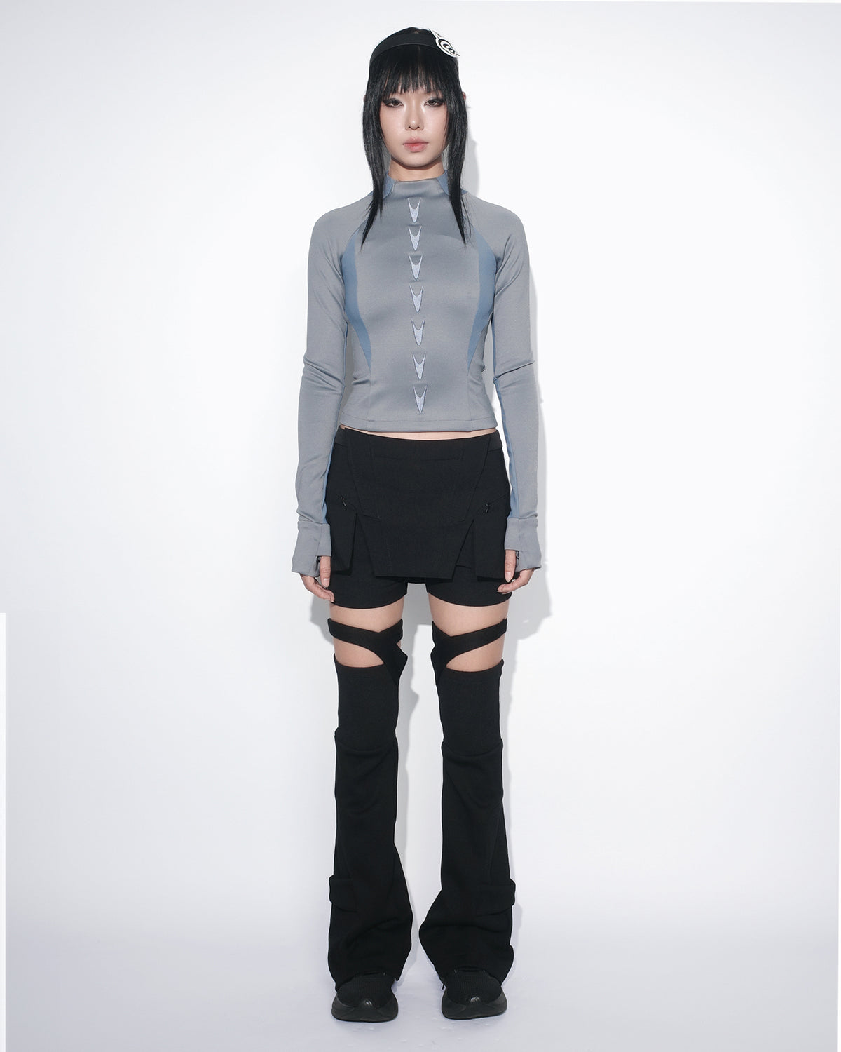 ASIS SKIRT SHORT - DARK