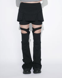 ASIS SKIRT SHORT - DARK
