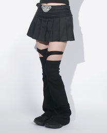 @ MINI SKIRT - BLACK